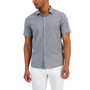 Men's Modern-Fit Stretch Stripe Button-Down Shirt