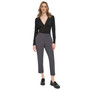 Women's Cropped Pull-On Straight-Leg Pants