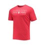 Men's Heathered Charcoal and Red Houston Cougars Meter T-shirt and Pants Sleep Set