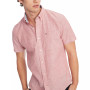 Men's Custom-Fit Porter Cotton Linen Woven Shirt