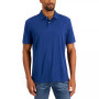 Men's Regular-Fit Solid Supima Blend Cotton Polo Shirt, Created for Macy's