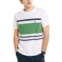 Men's Colorblocked Yarn Dyed Short Sleeve Crewneck T-Shirt