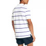 Men's Classic-Fit Striped Performance Deck Polo