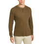 Men's Thermal Henley Shirt, Created for Macy's