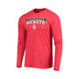 Men's Black, Red Houston Rockets Long Sleeve T-shirt and Pants Sleep Set
