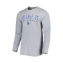 Men's Royal, Gray Los Angeles Dodgers Breakthrough Long Sleeve Top and Pants Sleep Set