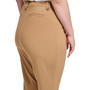 Plus Size Mid Rise Slim-Leg Ankle Pants
