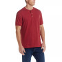Men's Short Sleeve Melange Henley T-shirt