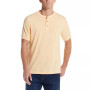 Men's Short Sleeve Melange Henley T-shirt