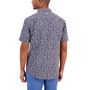 Men's Olan Regular-Fit Floral-Print Button-Down Poplin Shirt, Created for Macy's