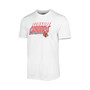 Men's Red, White Louisville Cardinals Downfield T-shirt and Shorts Set