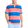 Men's Classic-Fit Rugby Striped Polo