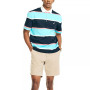 Men's Classic-Fit Rugby Striped Polo