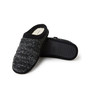 Men's Asher Quilted Marled Knit Clog Slippers