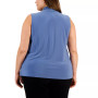Plus Size Knot Sleeveless Top