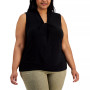 Plus Size Knot Sleeveless Top