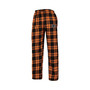 Men's Black, Orange Philadelphia Flyers Badge T-shirt and Pants Sleep Set