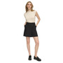 Women's Mid-Rise Asymmetrical-Waist Skort