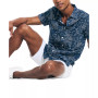 Men's Classic-Fit Short-Sleeve Linen Blend Shirts
