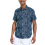 Men's Classic-Fit Short-Sleeve Linen Blend Shirts