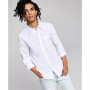 Men's Poplin Long-Sleeve Button-Up Shirt