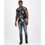Men's Regular-Fit Abstract Floral-Print Button Down Camp Shirt, Created for Macy's