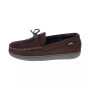 Men's Micro Suede Boater Moc Slip-On Slippers