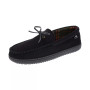 Men's Micro Suede Boater Moc Slip-On Slippers