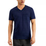 Men's Broken-Stripe V-Neck T-Shirt, Created for Macy's