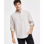 Men's Regular-Fit Linen Popover Shirt, Created for Macy's