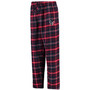 Men's Navy Houston Texans Ultimate Plaid Flannel Pajama Pants