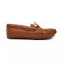 Men's Moosehide Leather Sheepskin Moccasin Slippers