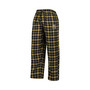 Men's Black, Gold Vegas Golden Knights Badge T-shirt and Pants Sleep Set