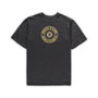 Men's Black, Heathered Charcoal Boston Bruins Big and Tall T-shirt and Shorts Sleep Set