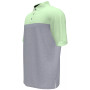Men's Athletic-Fit Airflux Birdseye Block Print Short Sleeve Golf Polo Shirt