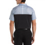 Men's Athletic-Fit Airflux Birdseye Block Print Short Sleeve Golf Polo Shirt