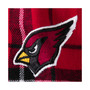 Men's Cardinal Arizona Cardinals Ultimate Plaid Flannel Pajama Pants