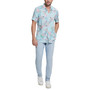 Men's Eco Wild Orchid Short-Sleeve Button-Front Shirt
