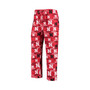 Men's Scarlet Nebraska Huskers Flagship Allover Print Sleep Pants