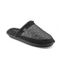 Men's Happy Camper Quilted Fleece-Lined Mule Slippers