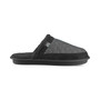 Men's Happy Camper Quilted Fleece-Lined Mule Slippers