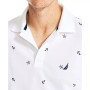 Men's Classic-Fit Icon-Print Performance Deck Polo Shirt