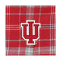 Men's Crimson Indiana Hoosiers Big and Tall Plaid Pants Sleep Set