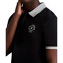 Men's Slim-Fit Round Logo Short-Sleeve Polo Shirt