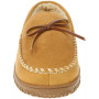 Men's Rugged Micro Suede Boater Moc Slip-On Slippers