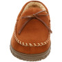 Men's Rugged Micro Suede Boater Moc Slip-On Slippers