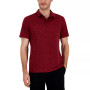 Alfatech Short Sleeve Marled Polo Shirt, Created for Macy's