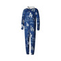 Men's Royal Los Angeles Dodgers Windfall Microfleece Union Suit