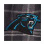 Men's Charcoal Carolina Panthers Ultimate Plaid Flannel Pajama Pants