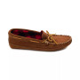 Men's Double Bottom Fleece Moccasin Slippers